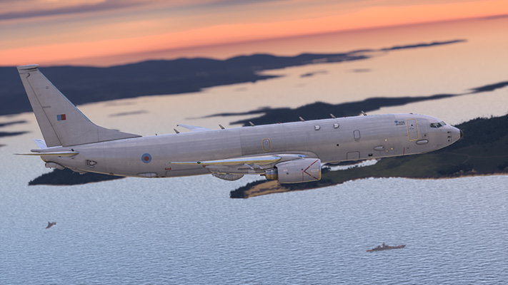 Royal Air Force P-8 Maritime Surveillance Aircraft