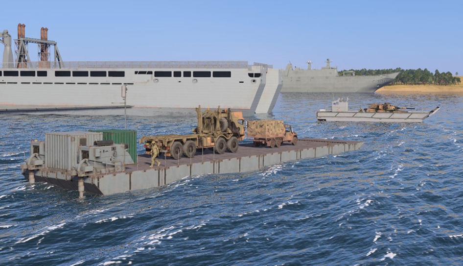 Australian Mexeflote, LHD Landing Craft